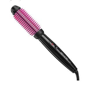REVLON Silicone Bristle Heated Hair Styling Brush